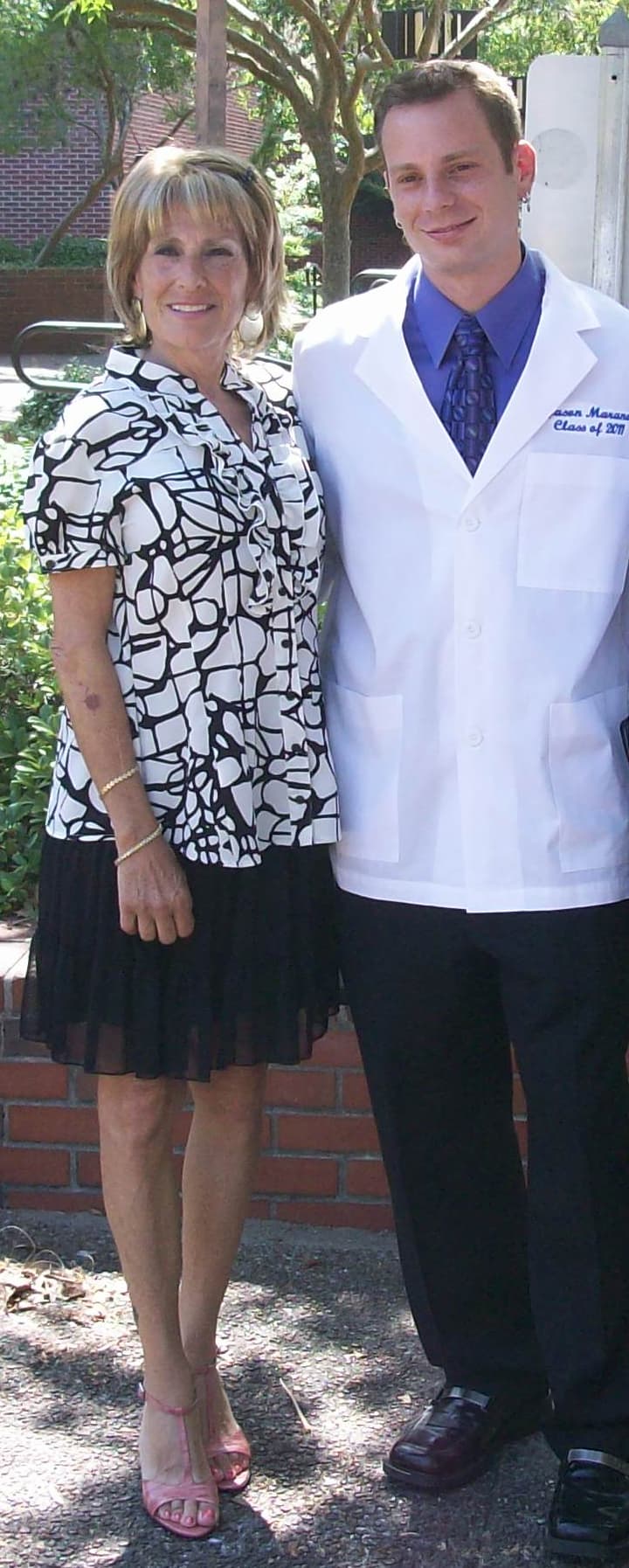 Dr. Marano, in memory of his mother MA